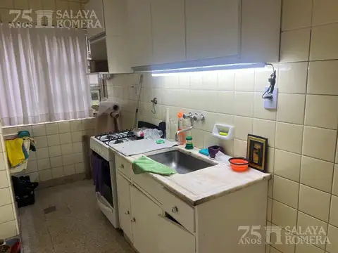 Departamento 2 ambientes con 1 baño