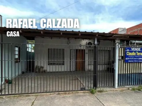 CASA EN VENTA EN RAFAEL CALZADA