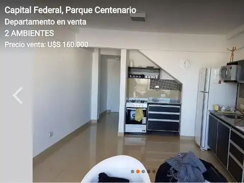 Departamento en Venta en Caballito, USD 152.000