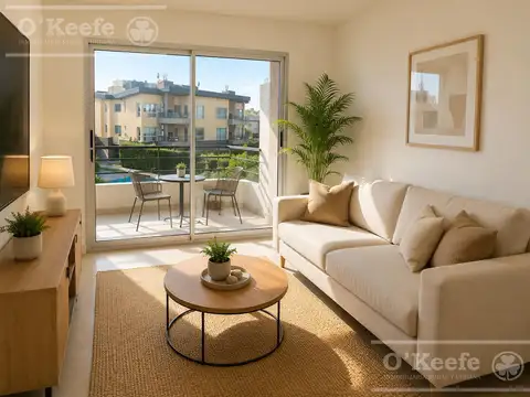 Departamento en venta de 2 ambientes con parrilla en Fincas de Iraola 2. Hudson