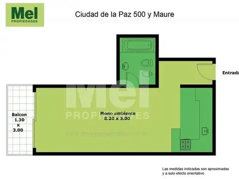 Ciudad De La Paz 500, Piso 1