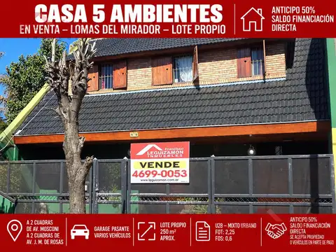 ANTICIPO 50% - SALDO FINANCIACION DIRECTA - PARRILLA- MULTIFAMILIAR - RAPIDO ACCESO A CAPITAL
