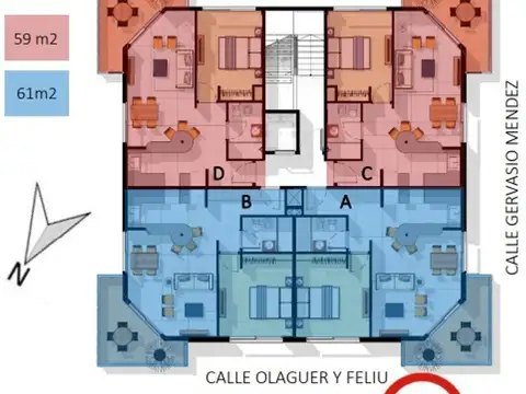 Departamento en Venta con 1 cocheras