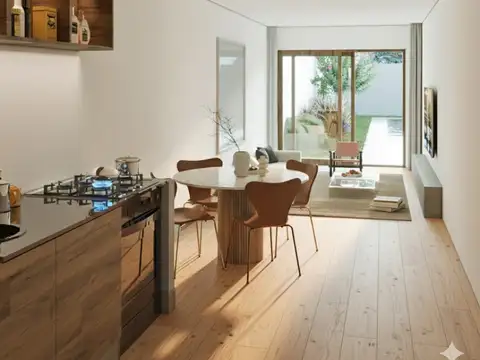 Departamento 2 ambientes con 1 baño