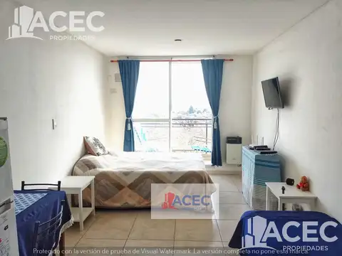 Departamento Monoambiente con 1 baño