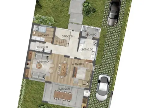 VENTA CASA DUPLEX CARRASCO 4 DORM