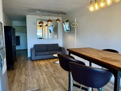 Venta depto 2amb en Chacarita con balcón, amenities y amoblado