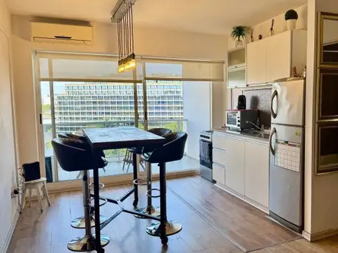 Venta depto 2amb en Chacarita con balcón, amenities y amoblado