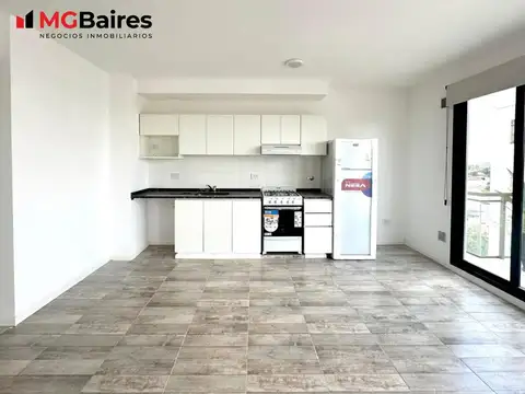 Departamento Monoambiente con 1 baño