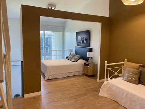 Departamento 2 ambientes con 2 baños