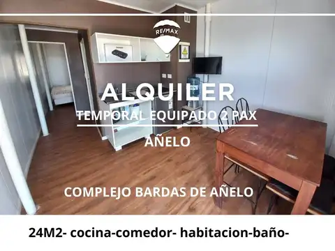 ALQUILER DPTO 1 DORMITORIO AÑELO