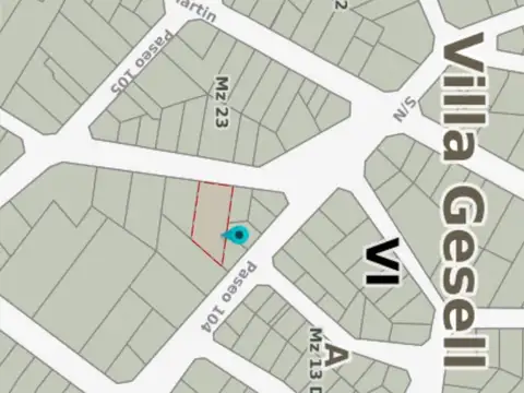 Terreno en Venta de 1388,0 m2