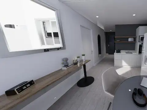 Departamento Monoambiente con 1 baño