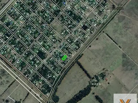 Terreno en Venta 20  mts Frente