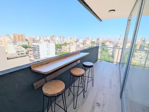 Deptartamento 3 ambiente venta balcon terraza CABA