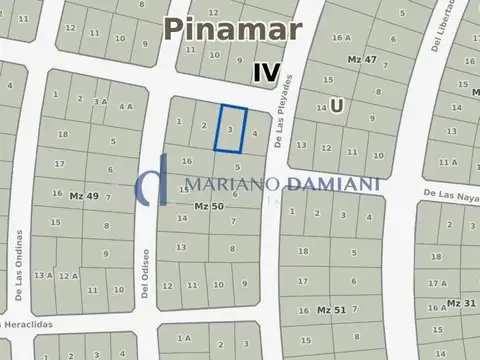 Terreno en Venta 18  mts Frente