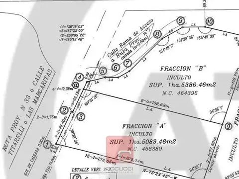 Ruta Nacional 7, Acc. Este y Ruta  provincial 33