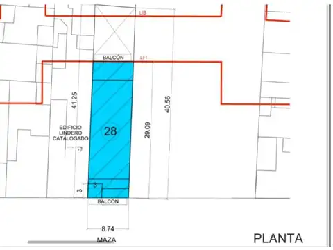 Venta Lote en Almagro