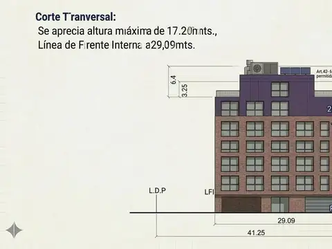 Terreno en Venta 8  mts Frente