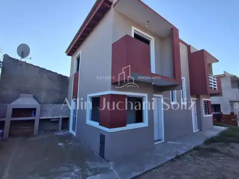 Casa 3 ambientes con 1 baño