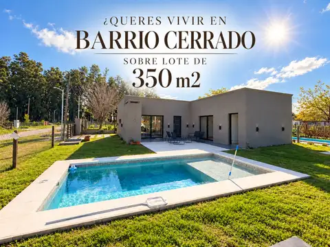CASA 3 AMBIENTES BARRIO PRIVADO EL CANDIL JOVEN