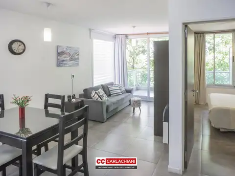 Departamento 2 ambientes con 1 baño