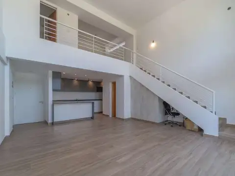 Dos amb. frente tipo loft balcón, cochera y amenit