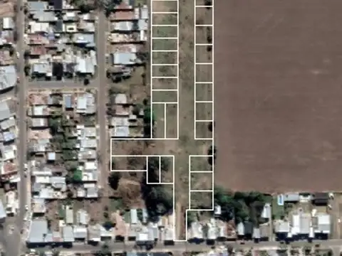 VENTA CAMPO CON PLANO DE LOTEO APROBADO EN ROJO SN