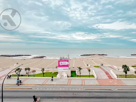 VENTA | DEPTO 3 AMB C DEPENDENCIA  Y COCHERA | VISTA PLENA AL MAR | LA PERLA