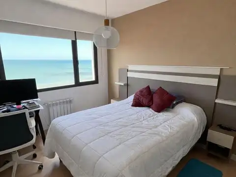 VENTA departamento 3 ambientes con cochera y vista directa al mar en zona Torreón, Mar del Plata