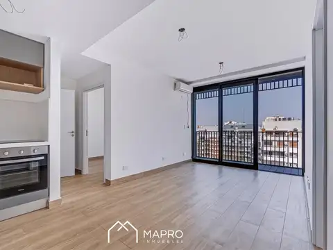 3 ambientes en piso alto con balcon, vista abierta y full amenities en Caballito