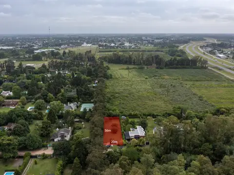 Terreno a la venta en hosteria sur calle el benteveo al 1800