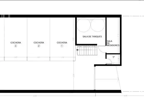 Departamento Monoambiente con 1 baño