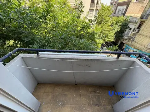 Departamento 2 ambientes con 1 baño