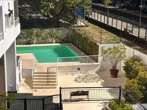  Excelente monoambiente con vista a la pileta y orientacion norte con amenities 