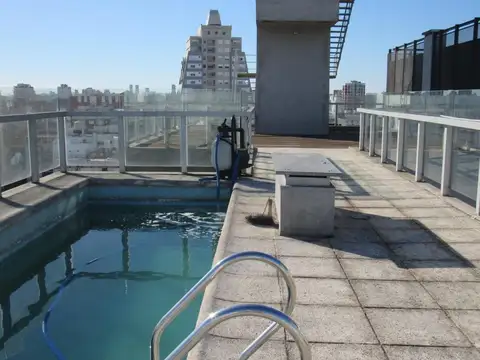 Moderno y luminoso 2 amb de 42 m² totales Balcon pileta