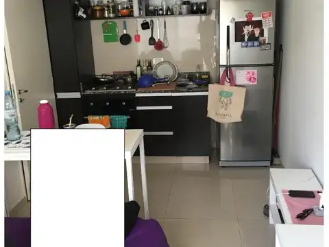 Departamento 2 ambientes con 1 baño