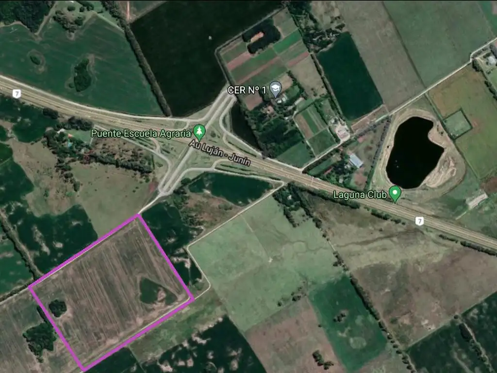 Campo de 22,5 hectareas a la venta en lujan acceso oeste