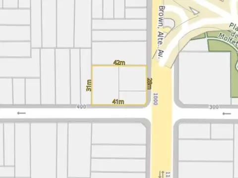 Terreno en Venta de 1348,0 m2