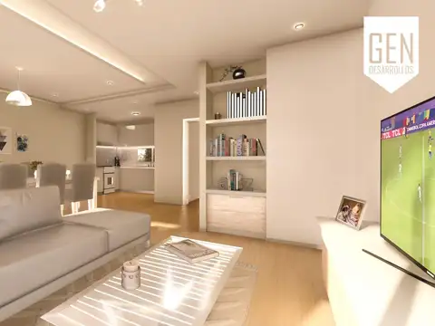 SEMIPISO 2 DORMI   2 COCHERAS - EN POZO