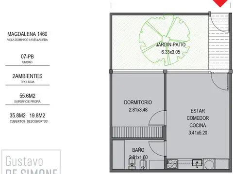 Departamento en Venta 1 año