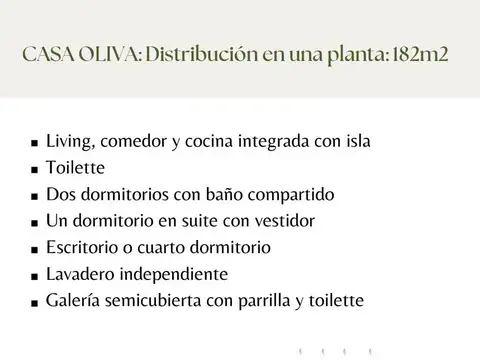 Casa Monoambiente con 2 baños