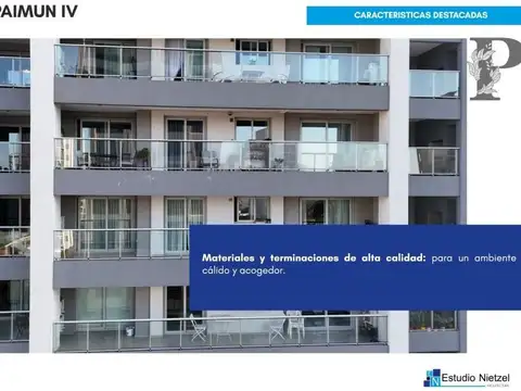 Departamento en Venta con 1 cocheras