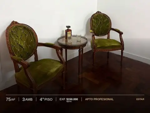 Departamento en Venta de 3 ambientes