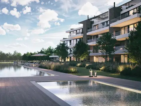 Venta Departamento 4 ambientes Nordelta con terraza cochera Condominio Lagunita