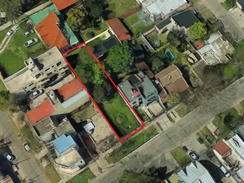 Terreno en Venta 34  mts Fondo