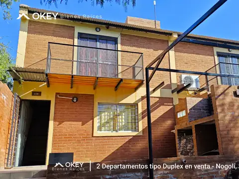 Dos Dúplex en Nogolí, San Luis