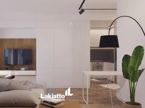 Departamento 2 ambientes con 1 baño