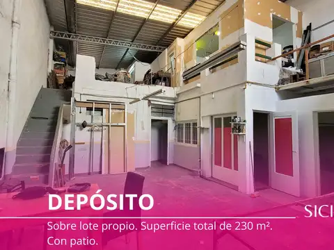 Venta - Depósito - Parque Chacabuco - Lote propio