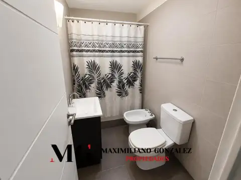 Departamento 2 ambientes con 1 baño